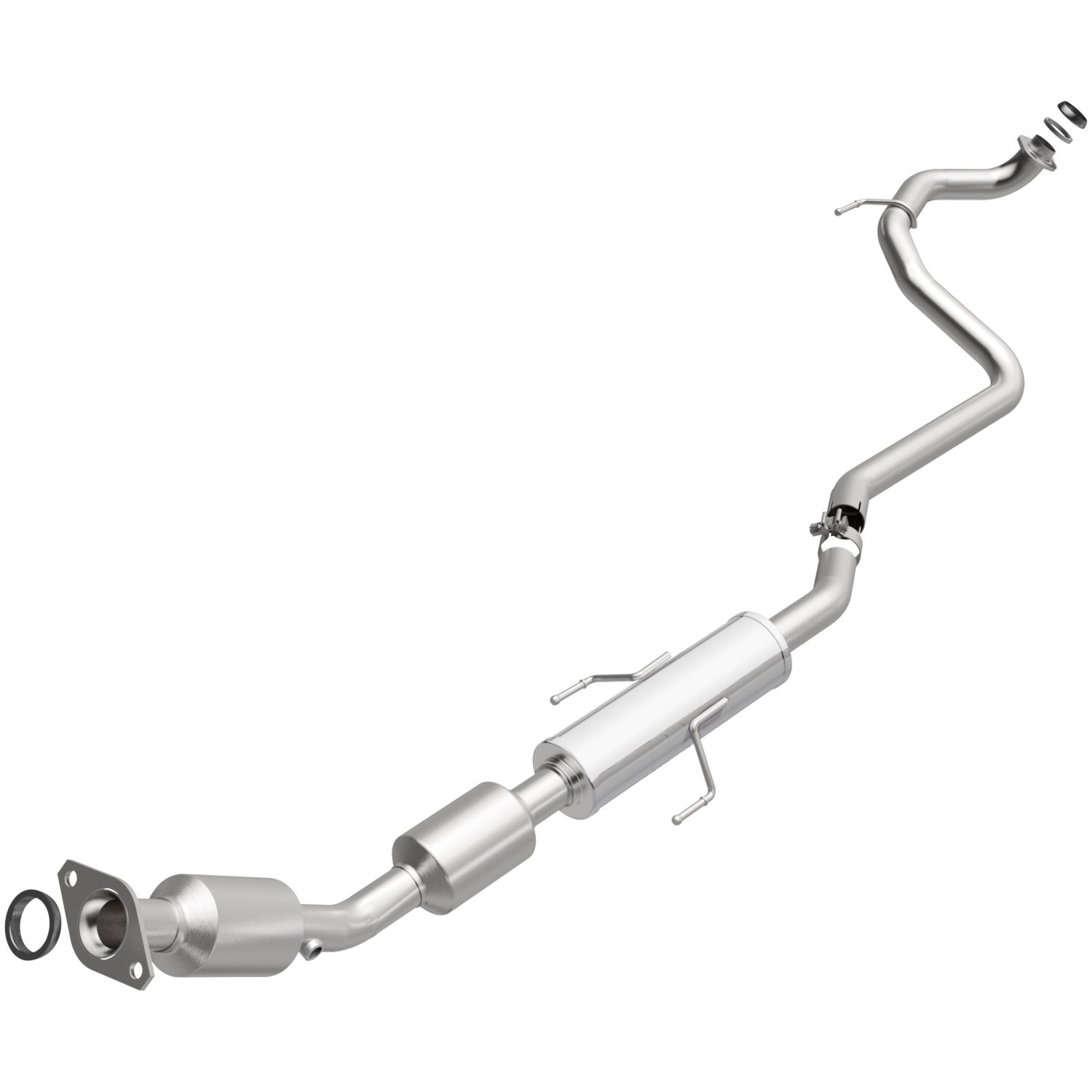 2007-2011 Toyota Yaris OEM Grade Federal / EPA Compliant Direct-Fit Catalytic Converter 21-285