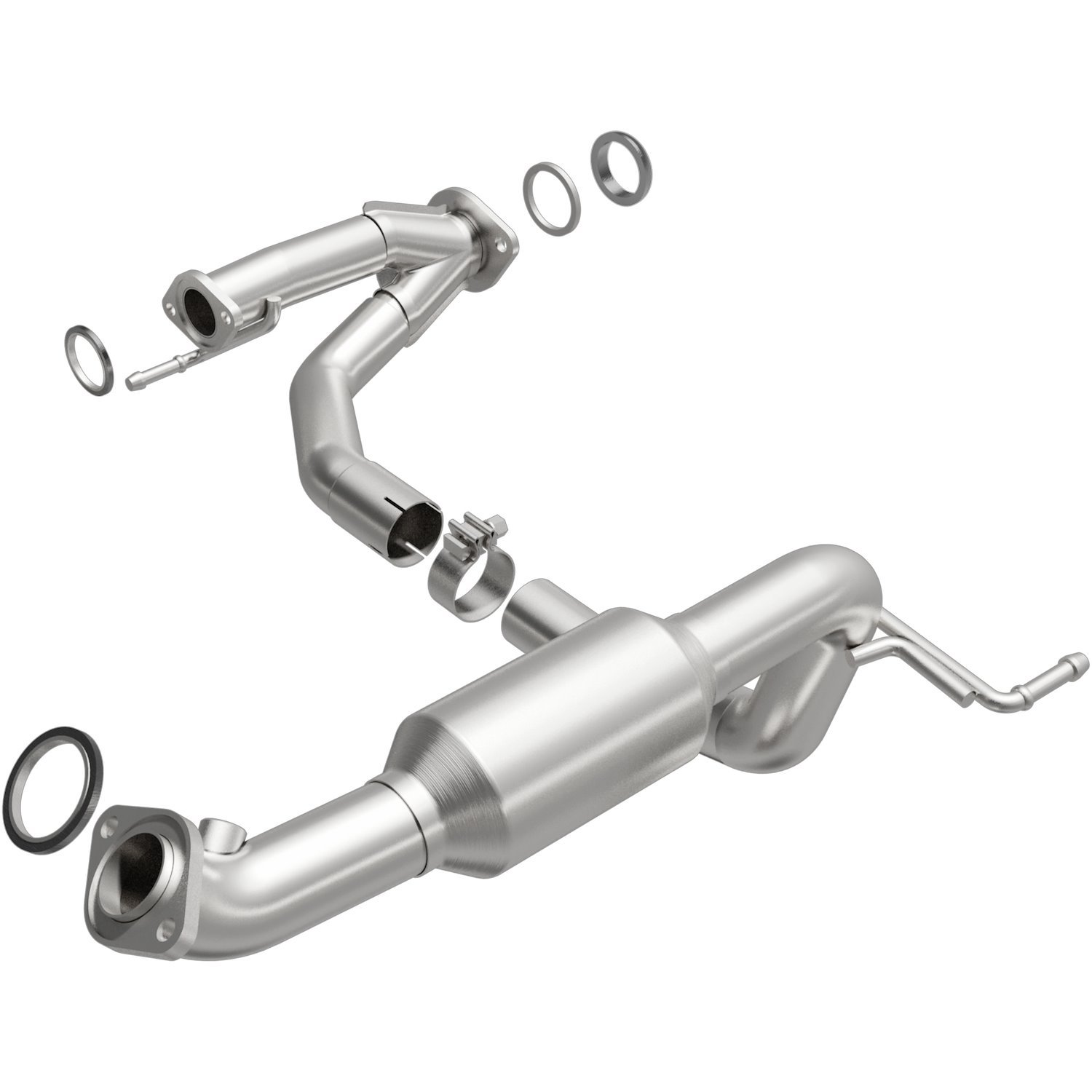 2005-2011 Toyota Tacoma OEM Grade Federal / EPA Compliant Direct-Fit Catalytic Converter