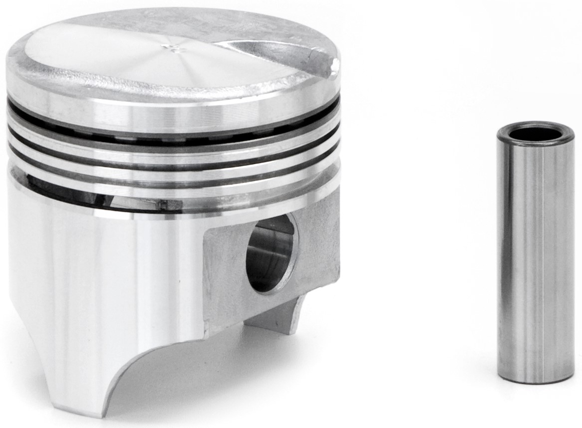 Single Silvolite Dualoy Piston - 6.0L GM V8 1985-90