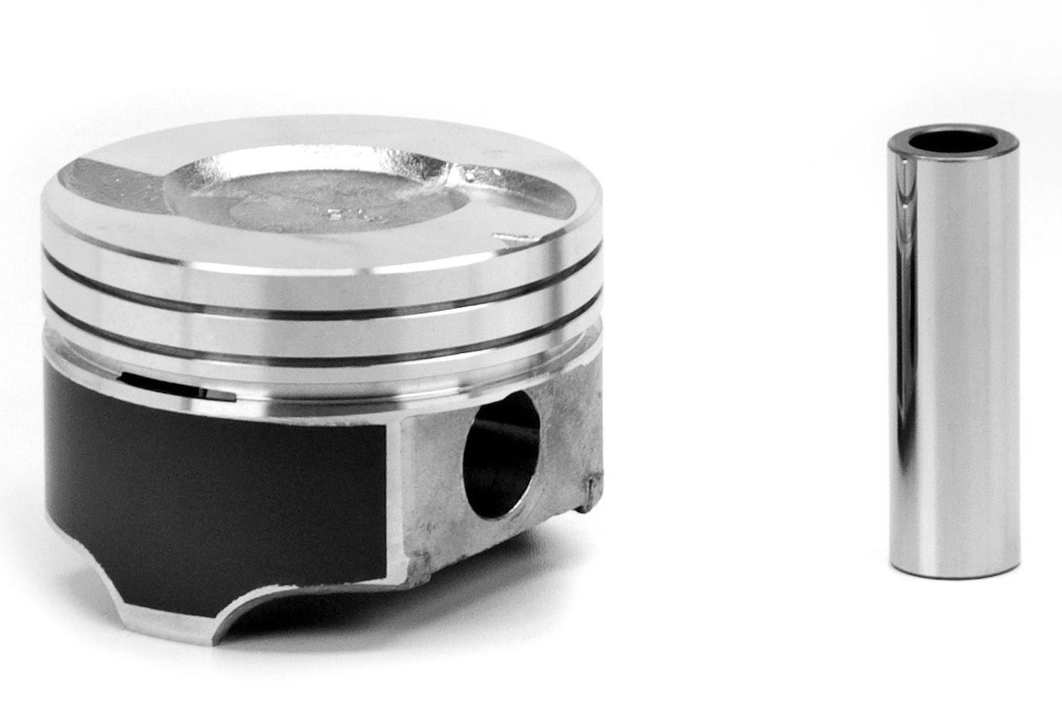 Single Silvolite Hyper-Coated Piston - 3.8L Ford V6