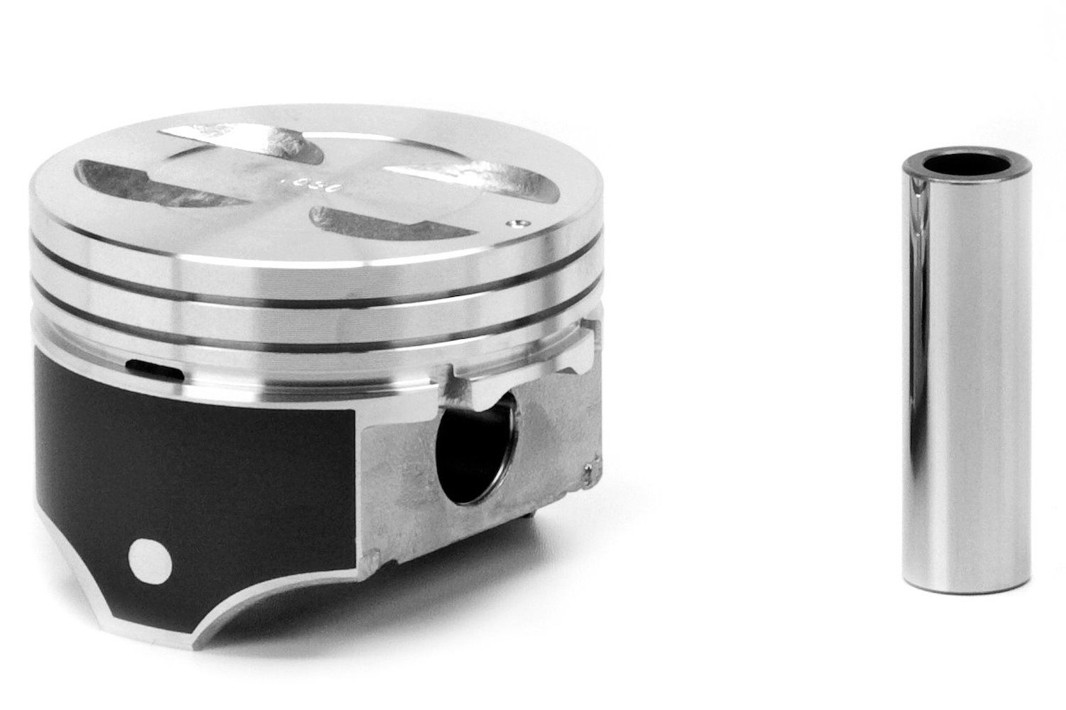 Single Silvolite Hyper-Coated Piston - 5.0L Ford V8