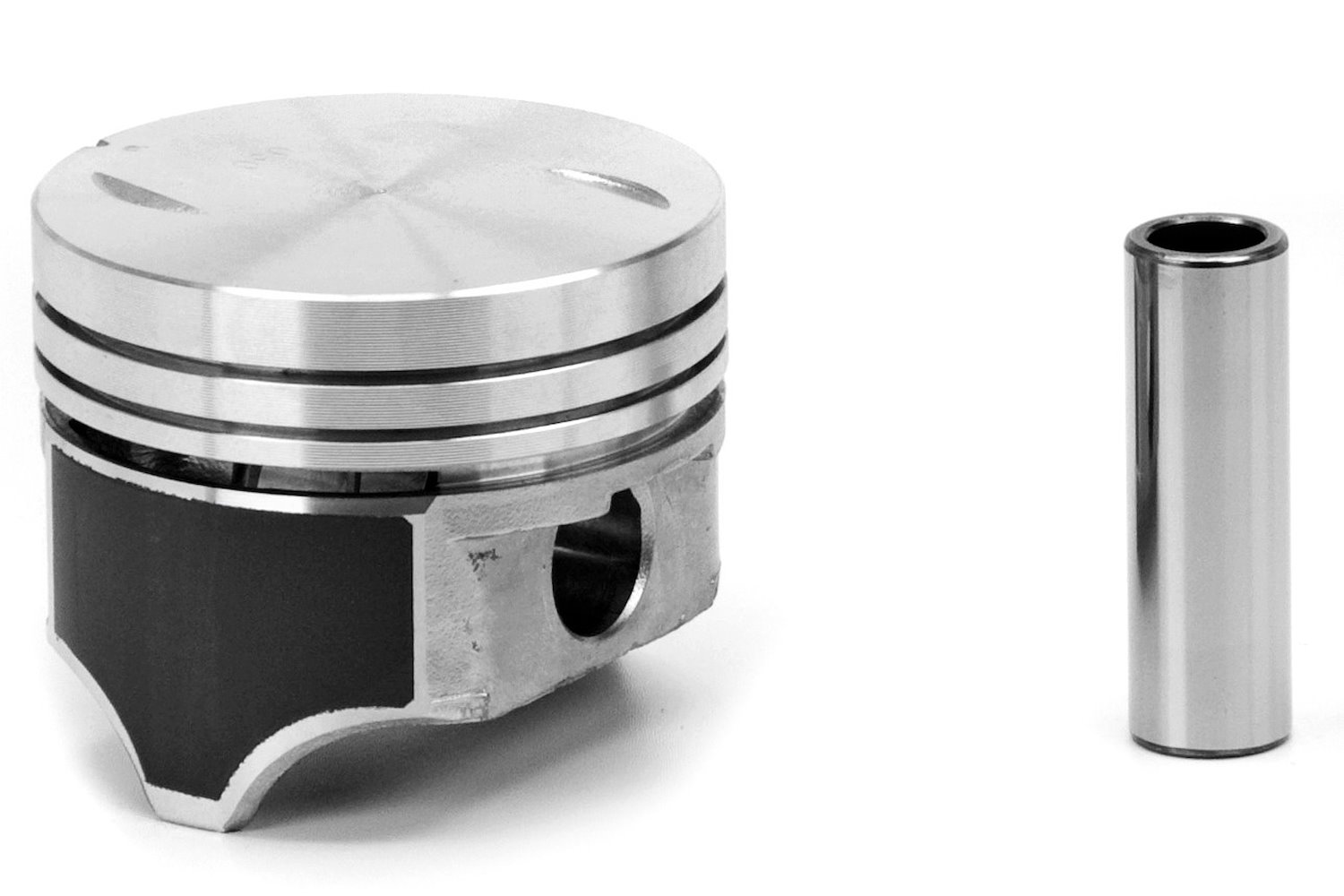 Single Silvolite Hyper-Coated Piston - 7.0L Ford V8 1979-92