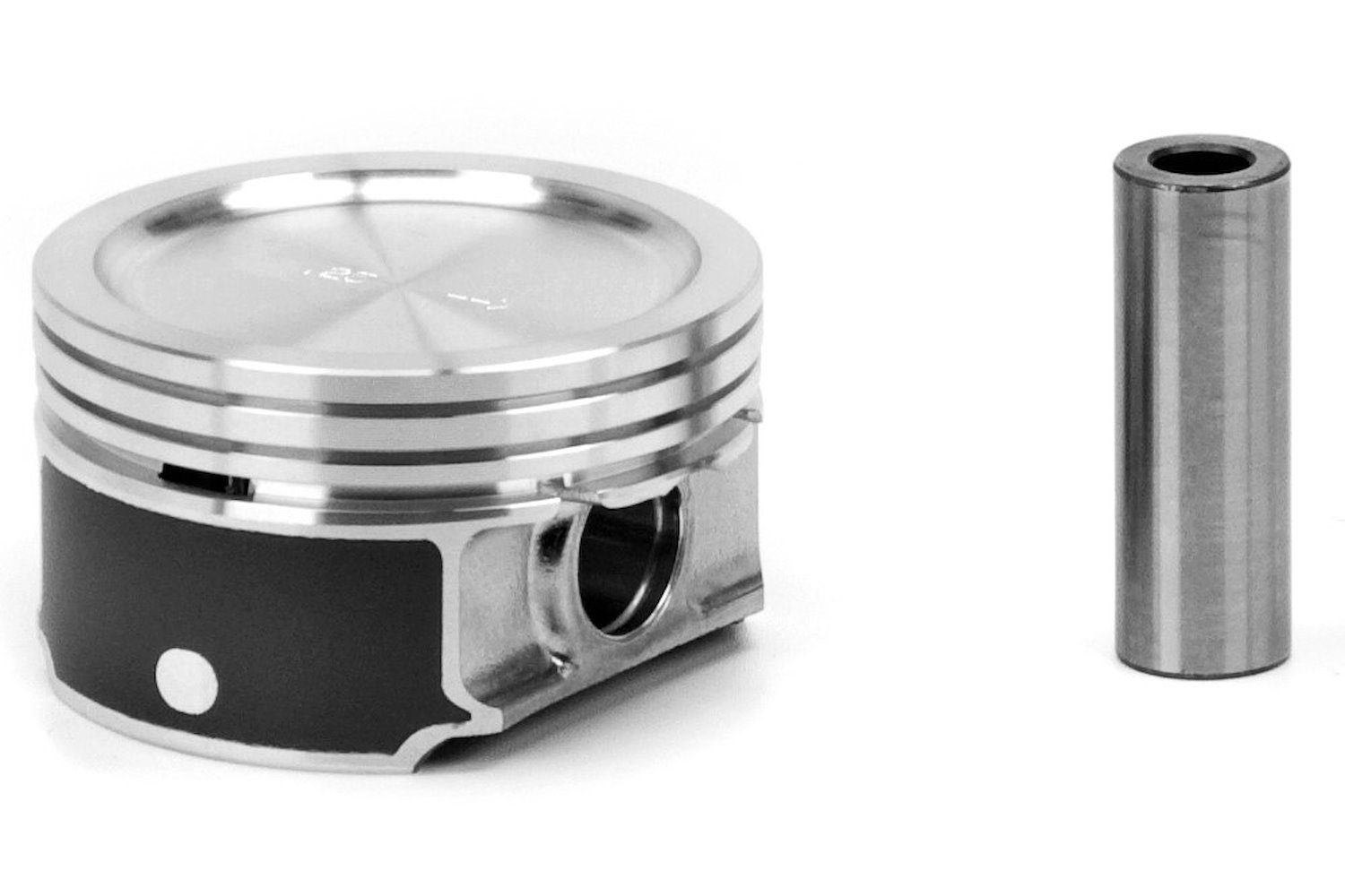 Single Silvolite Hyper-Coated Piston - 6.8L Ford V10 1997-05