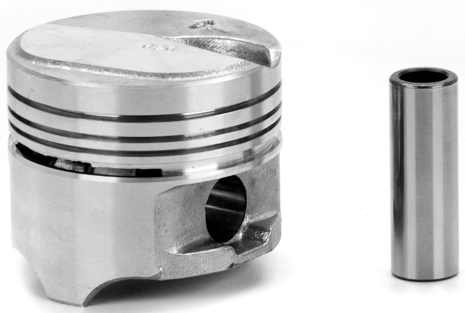 Single Silvolite Hyper Piston - 6.0L GM V8 1991-93