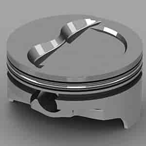 Chevy 400ci Forged Pistons Step Dish Top