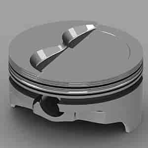 Chevy 400ci Forged Pistons Step Dish Top