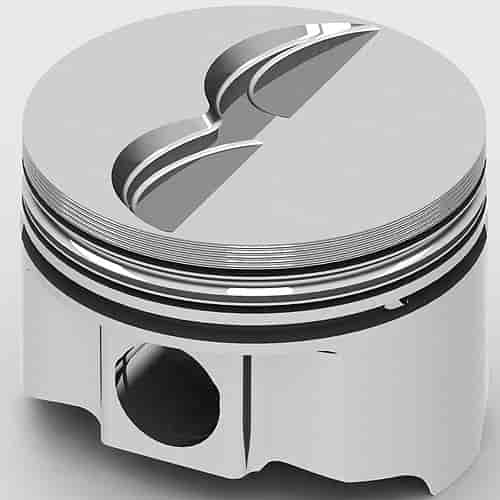 Chrysler 408ci FHR Forged Pistons Step Dish Top
