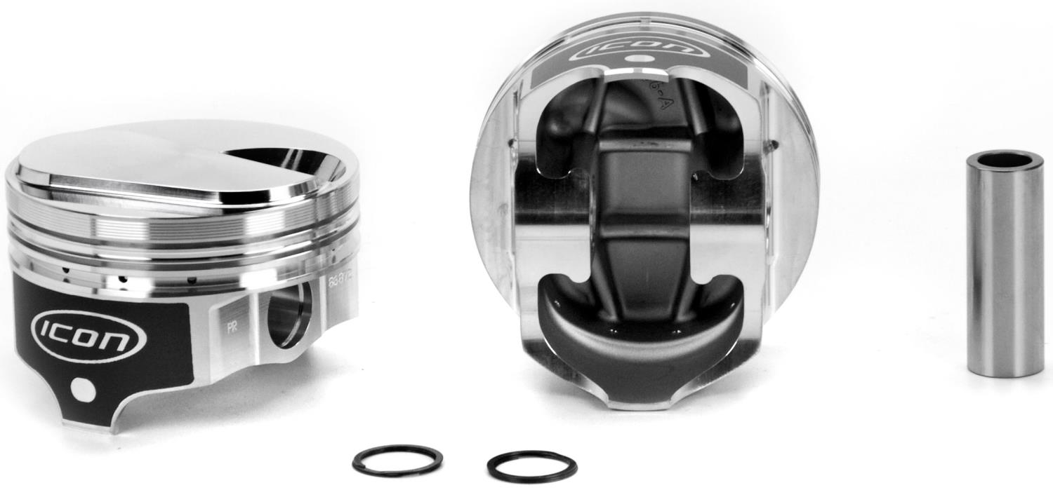 ICON Forged Single Piston - Chevy 502 Rod 6.135 cc Hollow Dome 7cc 1V