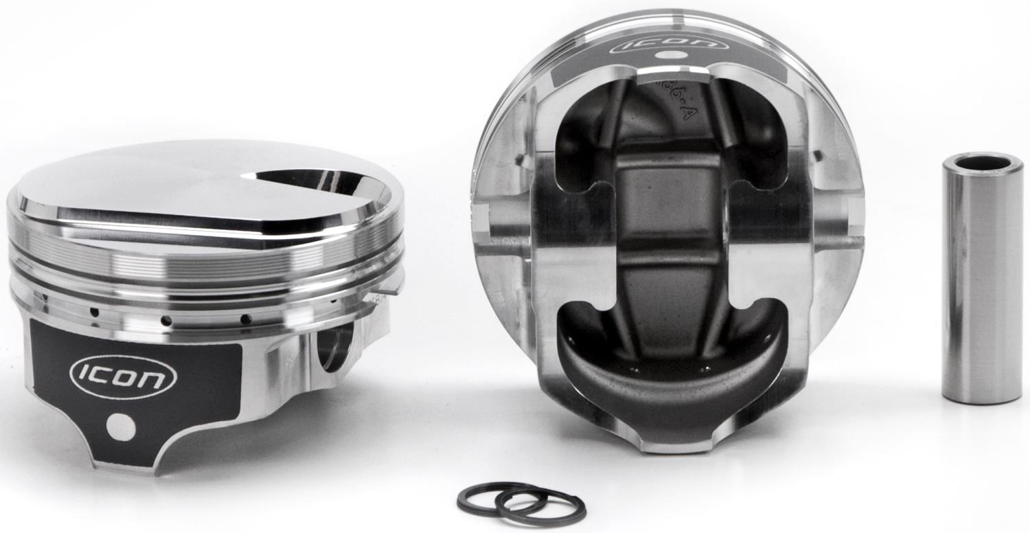 ICON Forged Single Piston - Chevy 502 Rod 6.385 cc Hollow Dome 7cc 1V