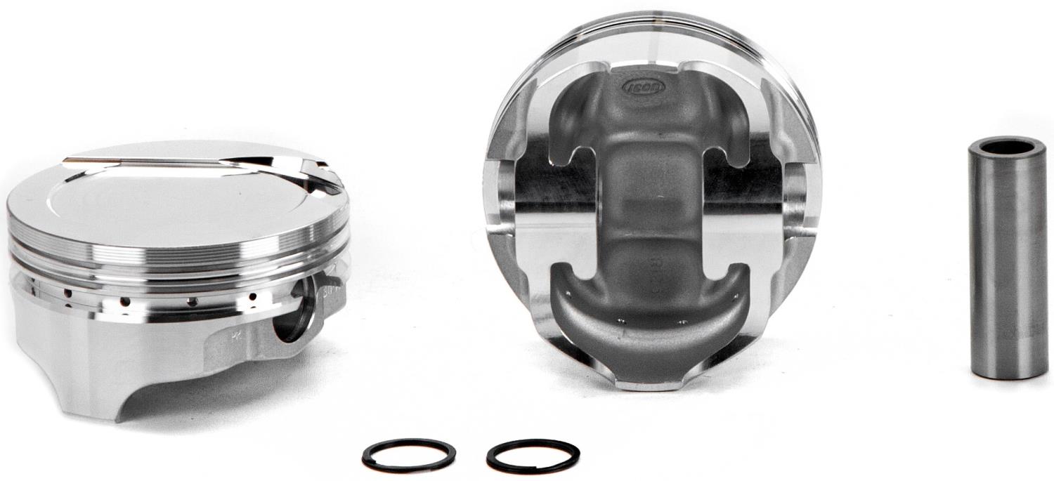 ICON Forged Piston - Ford 377C Rod 6.125 Step Dish 17.5cc 1V or Ford 402C Rod 6.000 Step Dish 17.5cc 1V