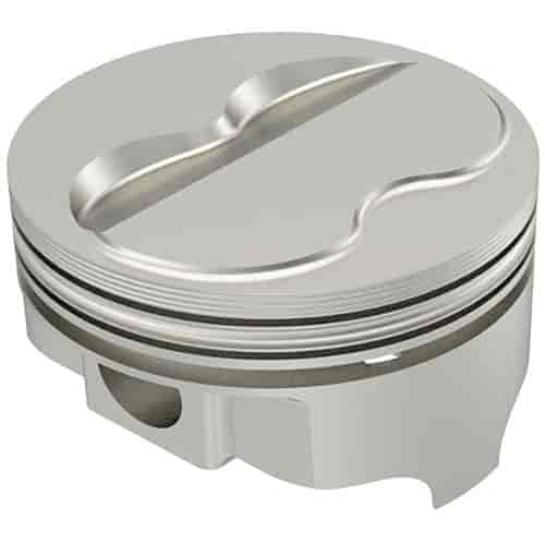 Chevy 377ci FHR Forged Pistons Solid Dome -2.6cc