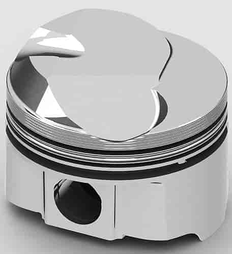 Chevy 396/402ci FHR Forged Pistons Solid Dome .580" (Open Chamber Design)