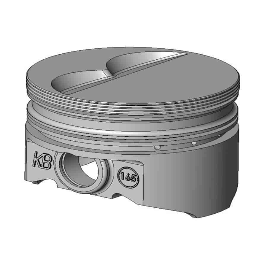 Silv-O-Lite Pistons / KB FLAT TOP CHEVY 283 +040