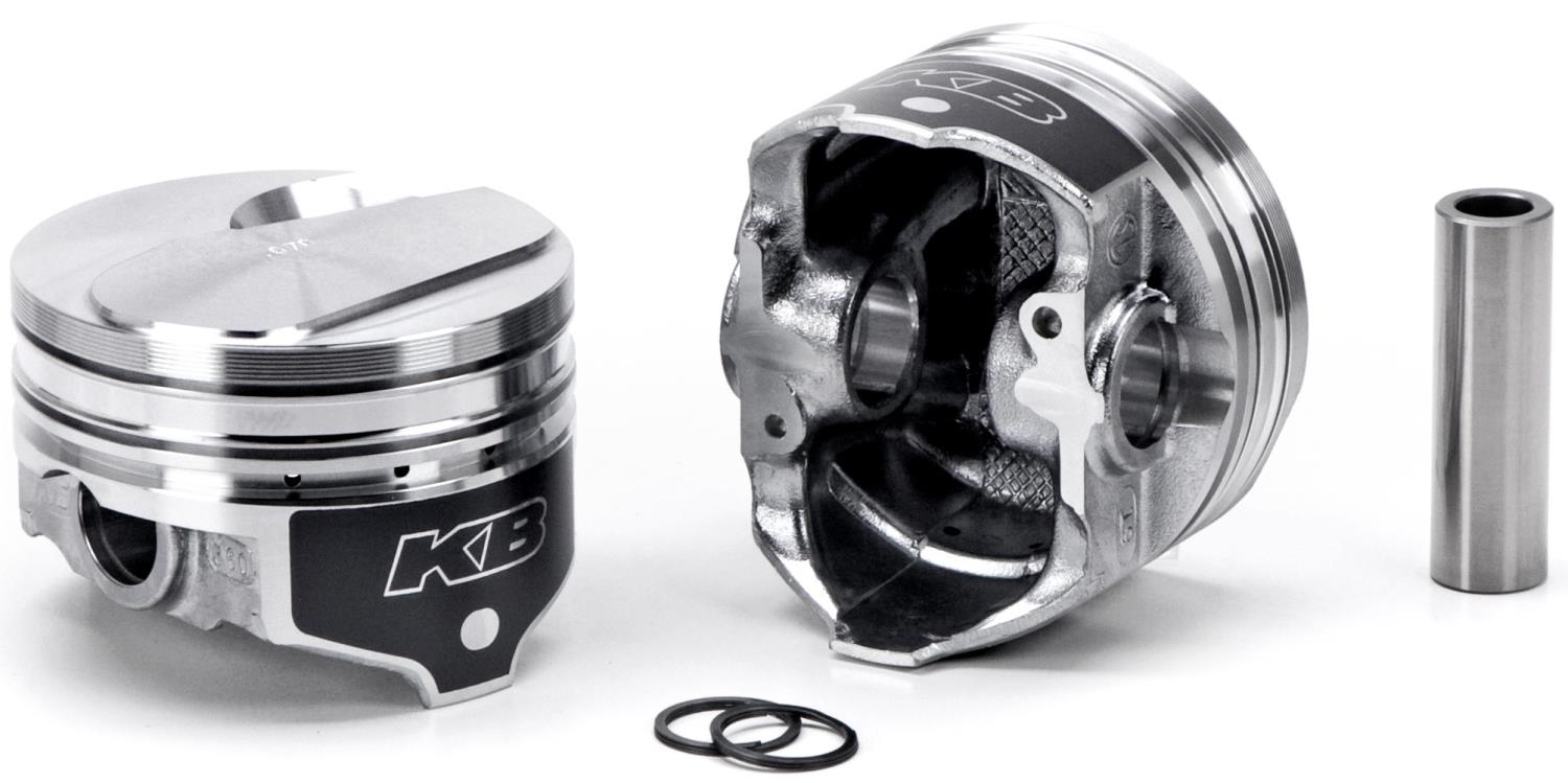 KB Hyper Single Piston - Chevy 427 Rod 6.135 cc Solid Dome -7cc 1V