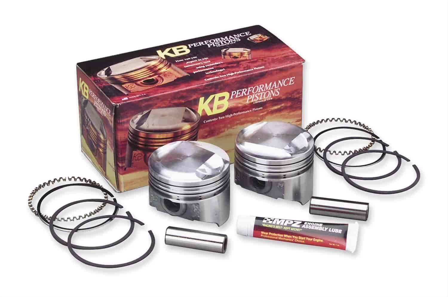 KB Forged Piston - Evolution 80ci Dish +2.1cc 1984-99 Rod 7.7440