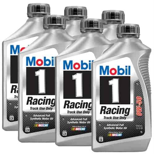 Mobil 1 104145: Racing Engine Oil 0W50 - JEGS