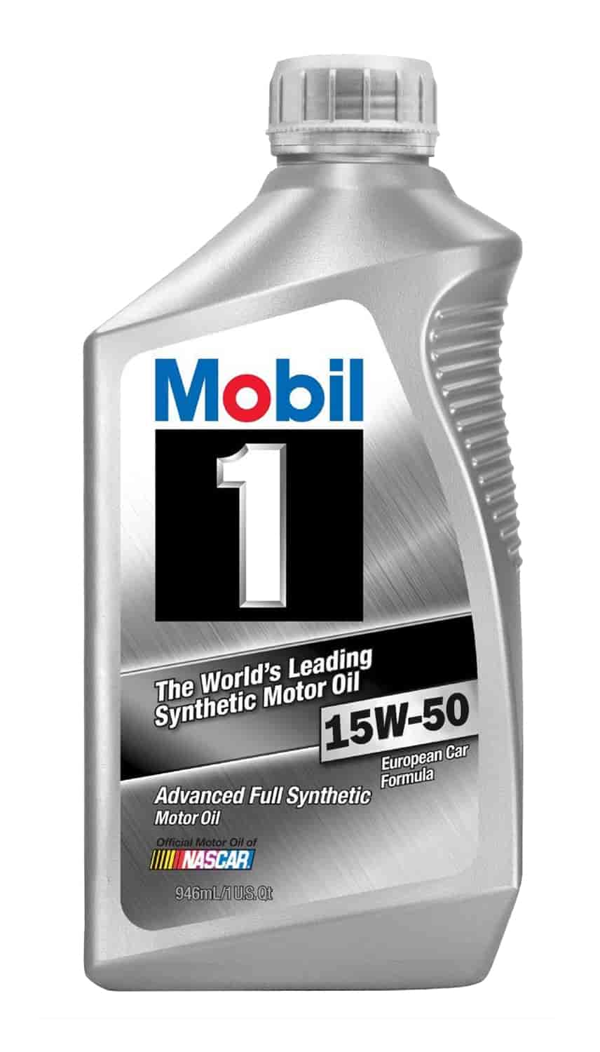Mobil 1 122377-1: Full Synthetic Engine Oil 15W50 - JEGS