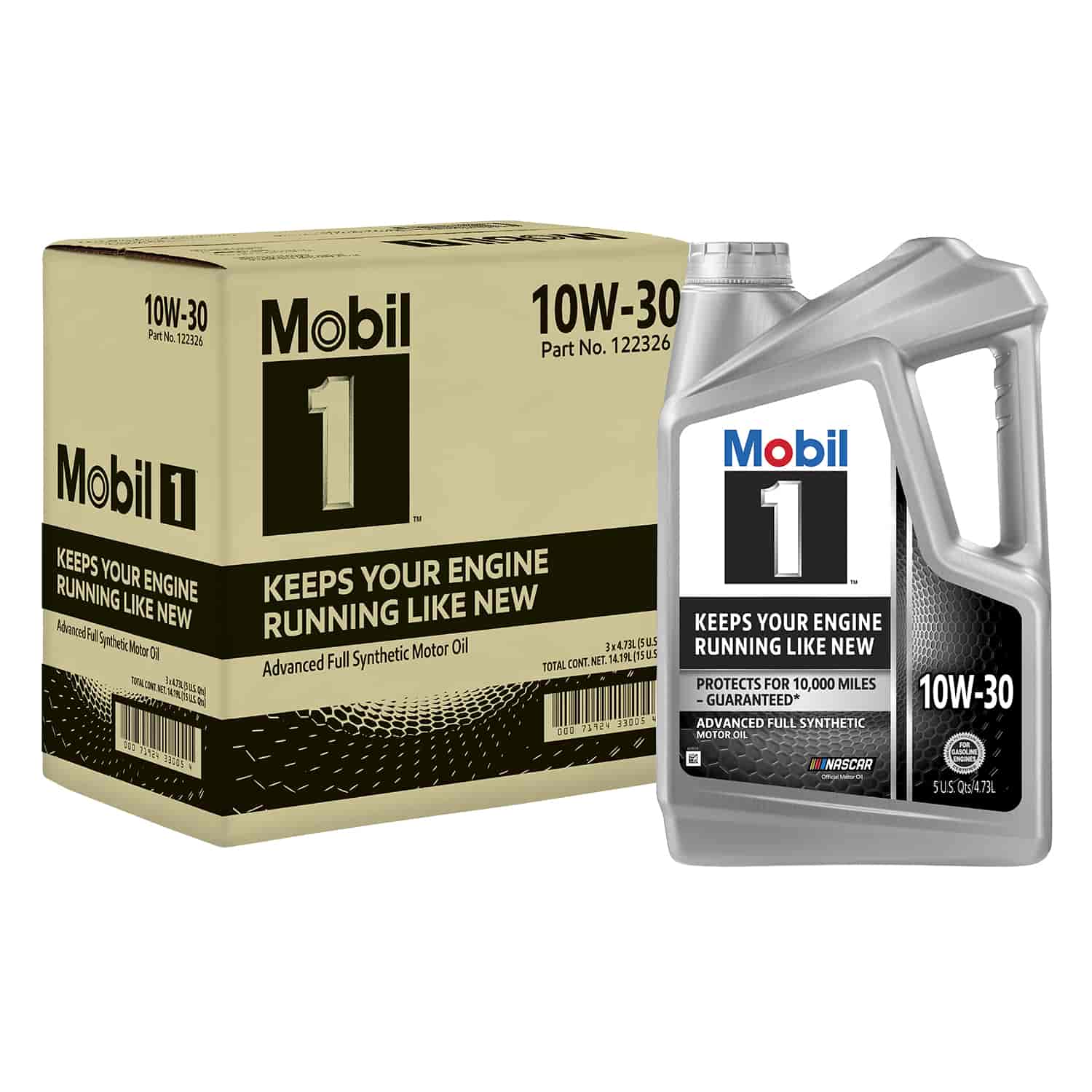 Mobil 1 122384: Full Synthetic Engine Oil 5W20 - JEGS