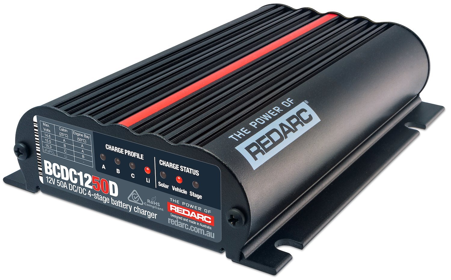 BCDC1250D 12 V In-Vehicle DC-DC Battery Charger, 50 Amp