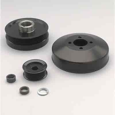 FORD 4.6L 02-04 GT/01 COBRA 3PC PULLEY BLK KIT