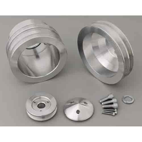 Performance Series V-Belt Pulley Kit 5-1/2", 3-Groove Crank Pulley