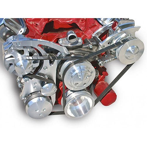 Ultra Mid-Mount Serpentine Drive Kits Chrysler Big Block