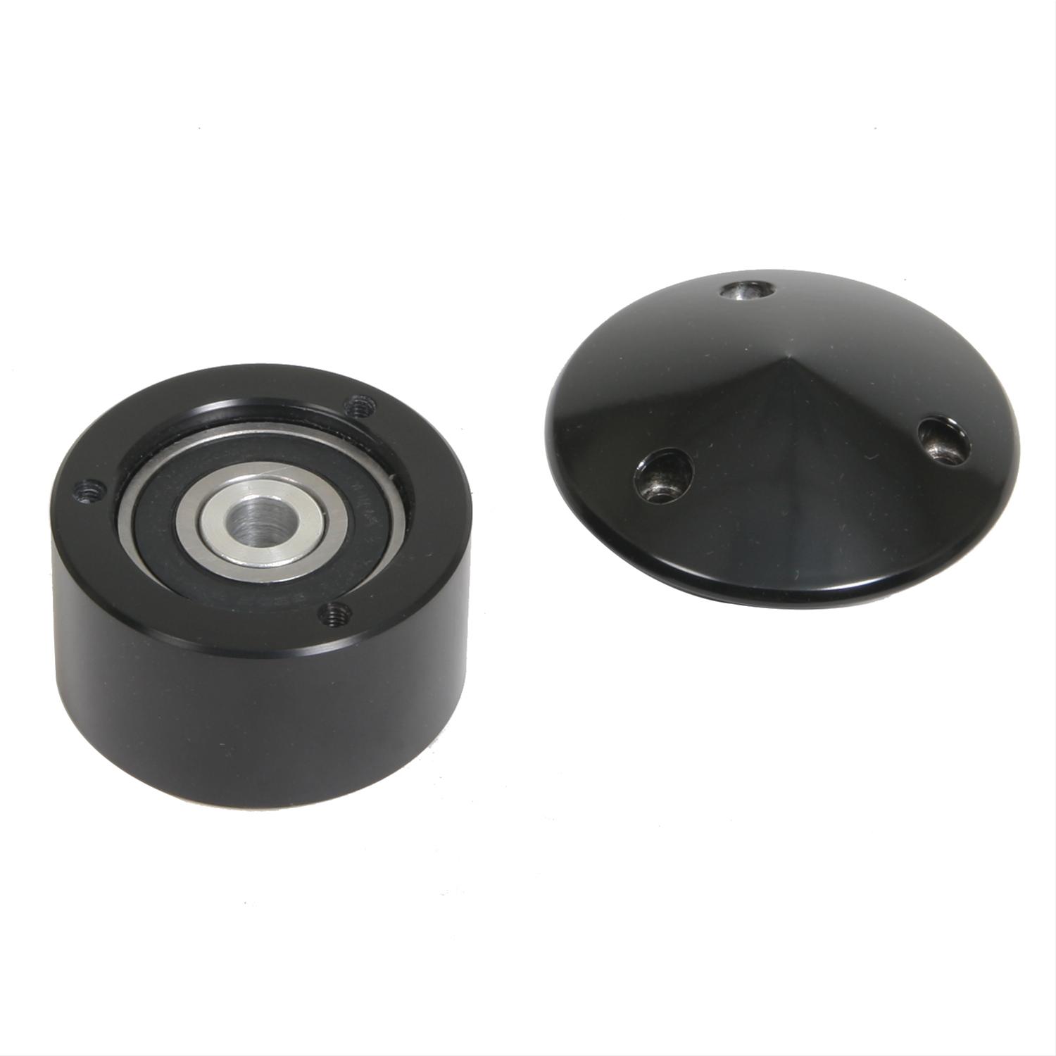 IDLER PULLEY w/CAP BLK ASSY