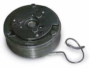 Serpentine Pulley & Clutch For Sanden 508 compressor