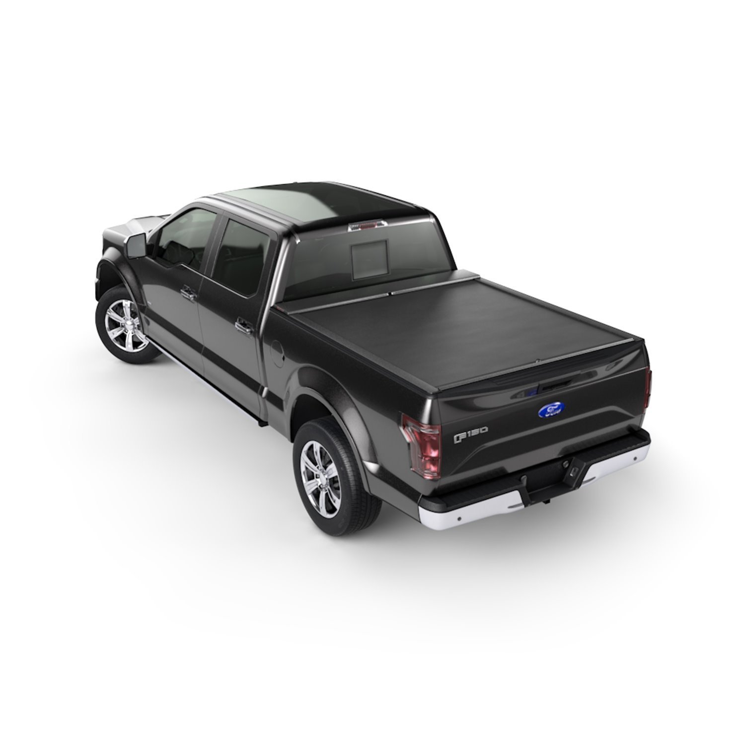 LG101M M-Series Locking Retractable Truck Bed Cover for 2015-2020 Ford F-150 [5.7 ft. Bed]