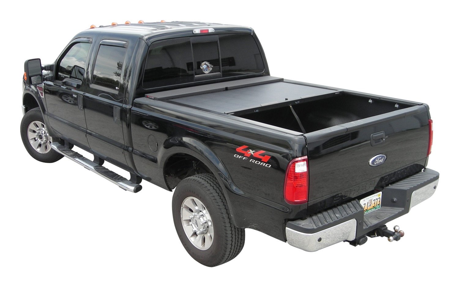 LG109M M-Series Locking Retractable Truck Bed Cover for 2008-2016 Ford F-250/F-350 [6.8 ft. Bed]
