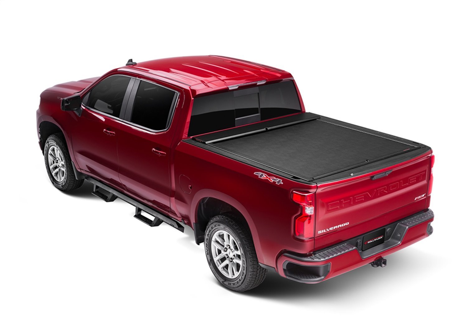 LG222M M-Series Locking Retractable Truck Bed Cover for 2014-2018 GM Silverado/Sierra 1500/2500/3500 [8 ft. Bed]