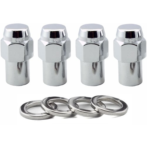 Chrome 0.746" Mag/Shank Lug Nuts M12 x 1.25 Thread Size