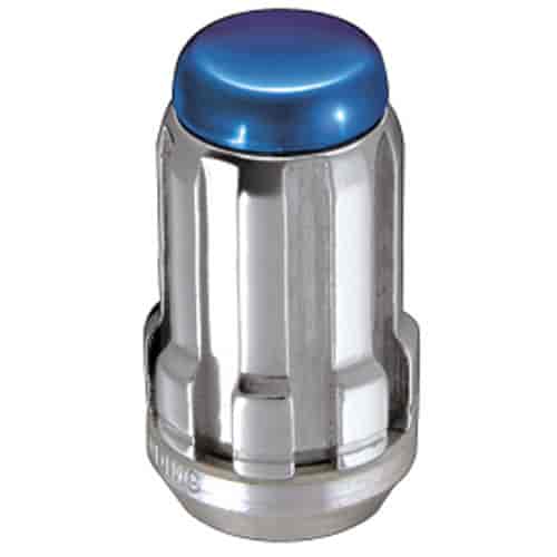 SPLINEDRIVE LUG NUT BOX 50 1/2-20 BLUE CAP