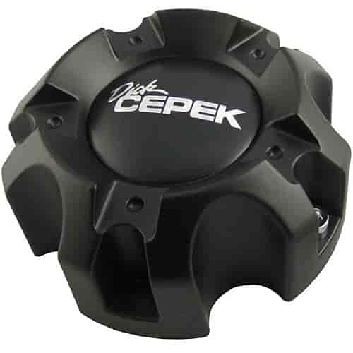 Black Center Cap Plastic