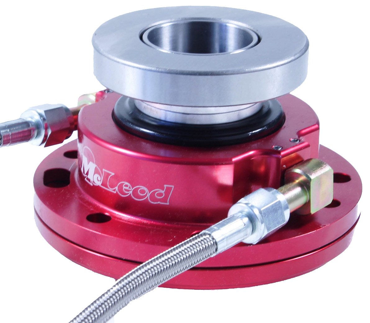 McLeod 1350: 1300-Series Bolt-On Hydraulic Throwout Bearing <li>GM Tremec  TKX 5-Speed Transmission | Adjustable Piston with Removable Shims | 1 1/8  in. x 26 Spline | Billet Aluminum | Red Hard-Anodized Finish | Sold  Individually - JEGS
