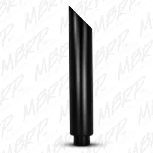 Black Finish Smokers Stacks 36" Long