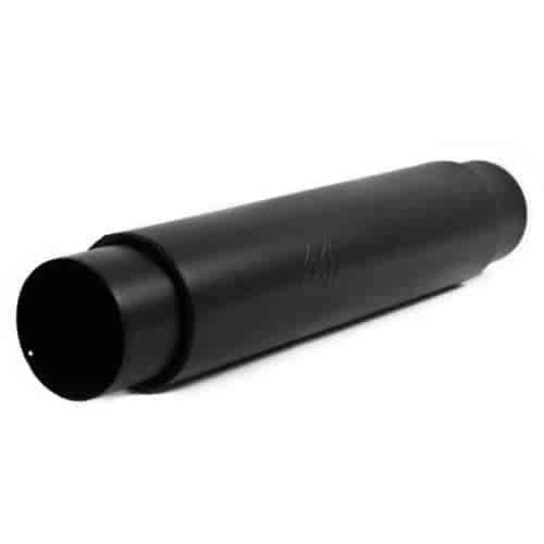 Garage Parts Black Series Muffler 5 in. Inlet/Outlet 6 in. x 24 in. Body 31 in. Overall Black