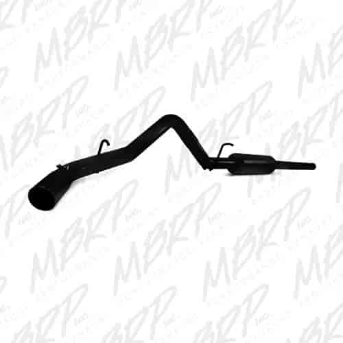 Black Series Street Exhaust System 2009-2013 GM 1500 4.8L/5.3L/6.0L