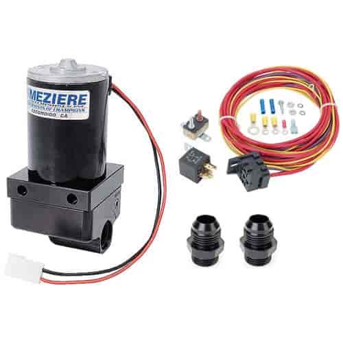 Remote Water Pump Kit Includes: Meziere Electric Water Pump