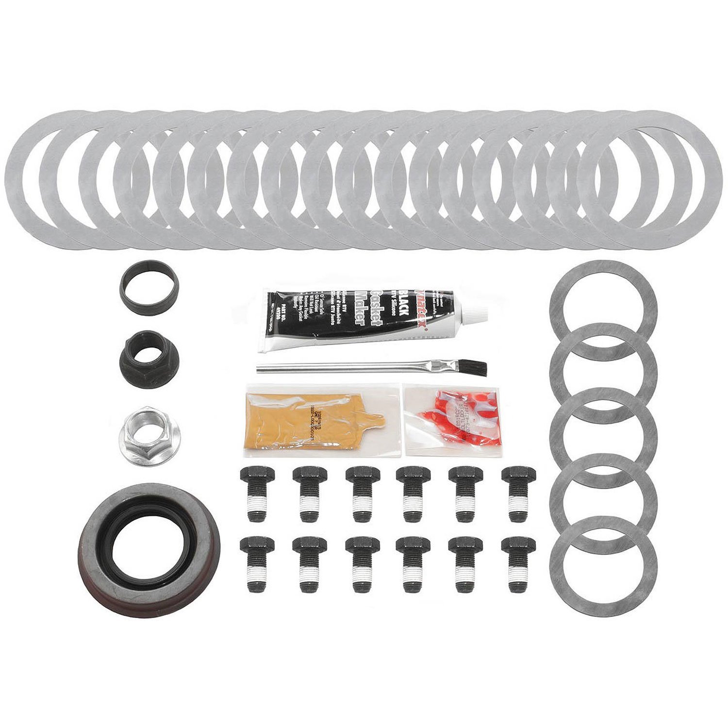 Ring and Pinion Installation Kit Ford 9.75" 12-Bolt Includes: