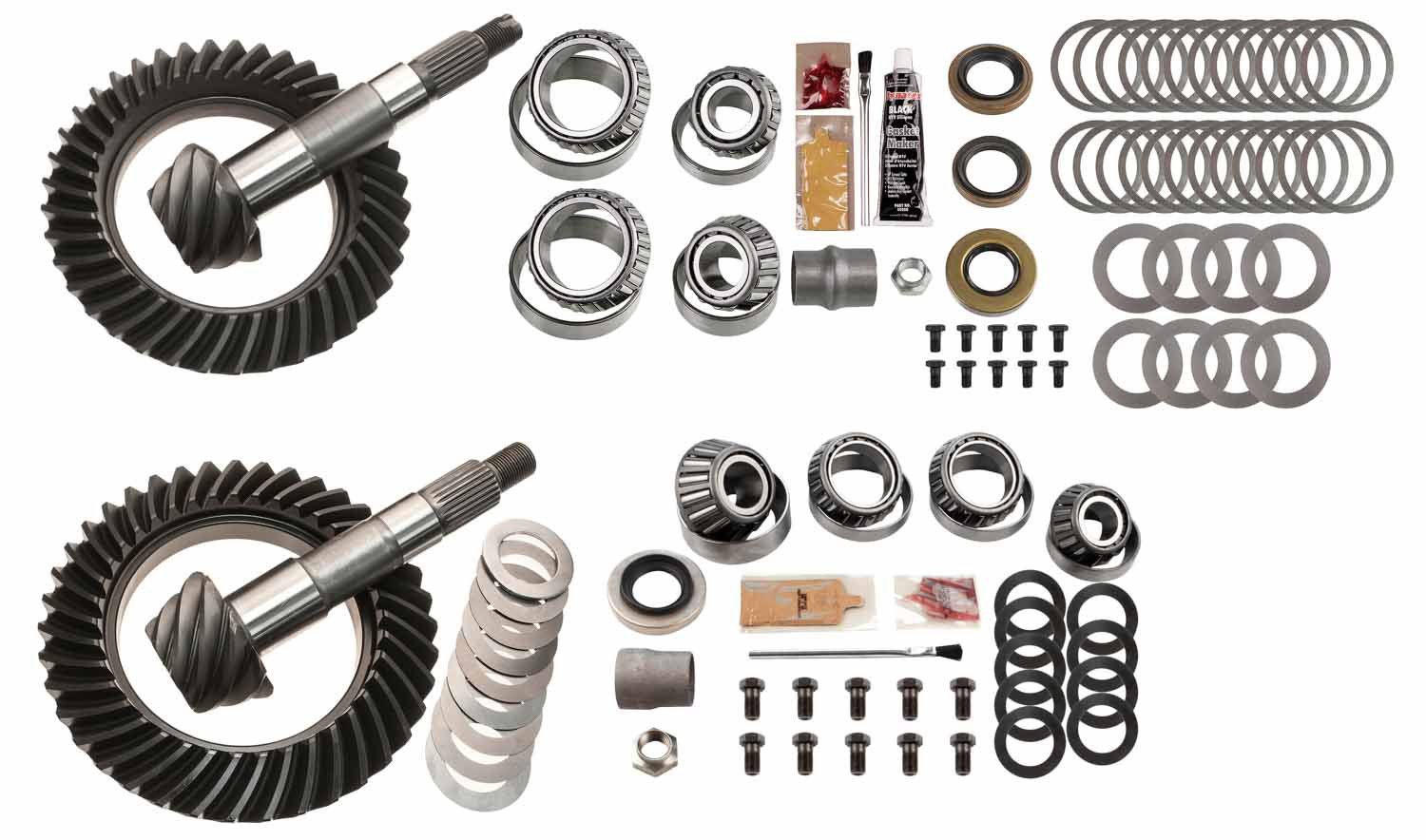 Complete Front and Rear Ring and Pinion Kit 1989-1995 Toyota Pickup, 4Runner V6 - 4.88 Ratio