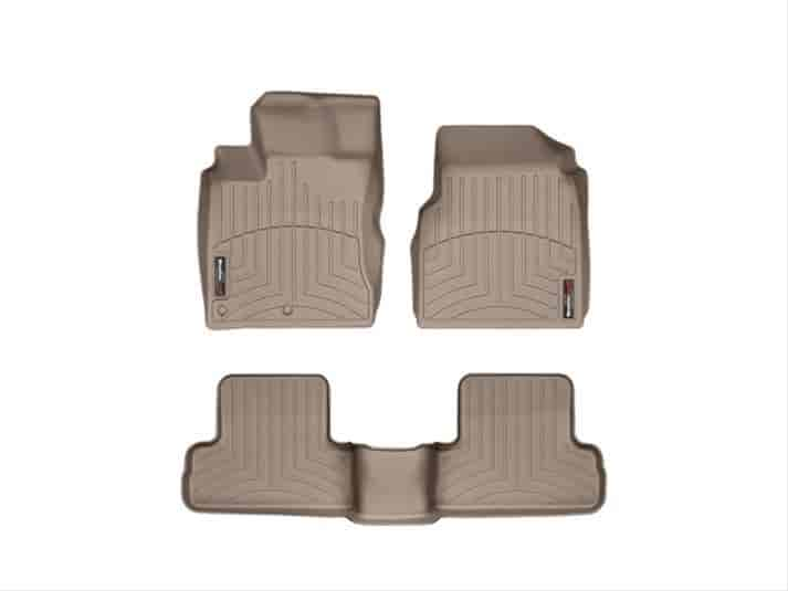 FRONT/REAR FLOORLINERS TA NISSAN QASHQAI EXPORT 2008-2010