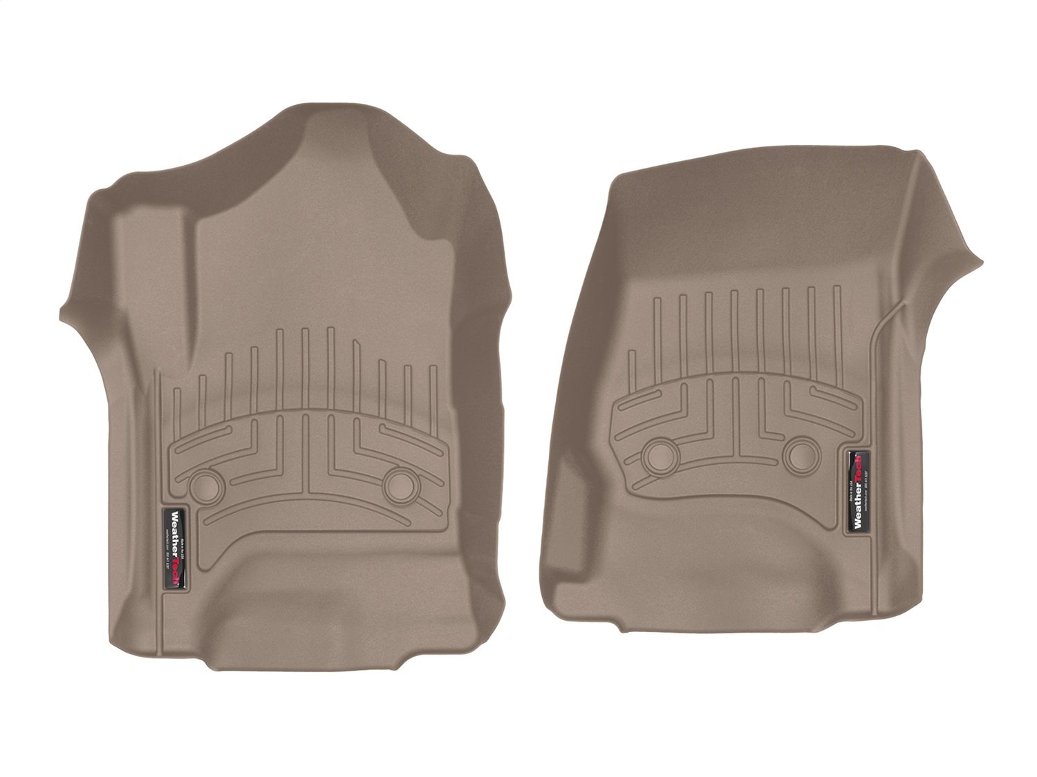 FRONT FLOORLINER TAN CHEVROLET SILVERADO 1500 2014-2017 FITS