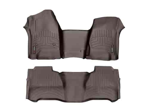 FRONT/REAR FLOORLINERS CO TOYOTA SIENNA 2013-2017 FITS VEHICLES WITH 2ND ROW BENCH SEATING