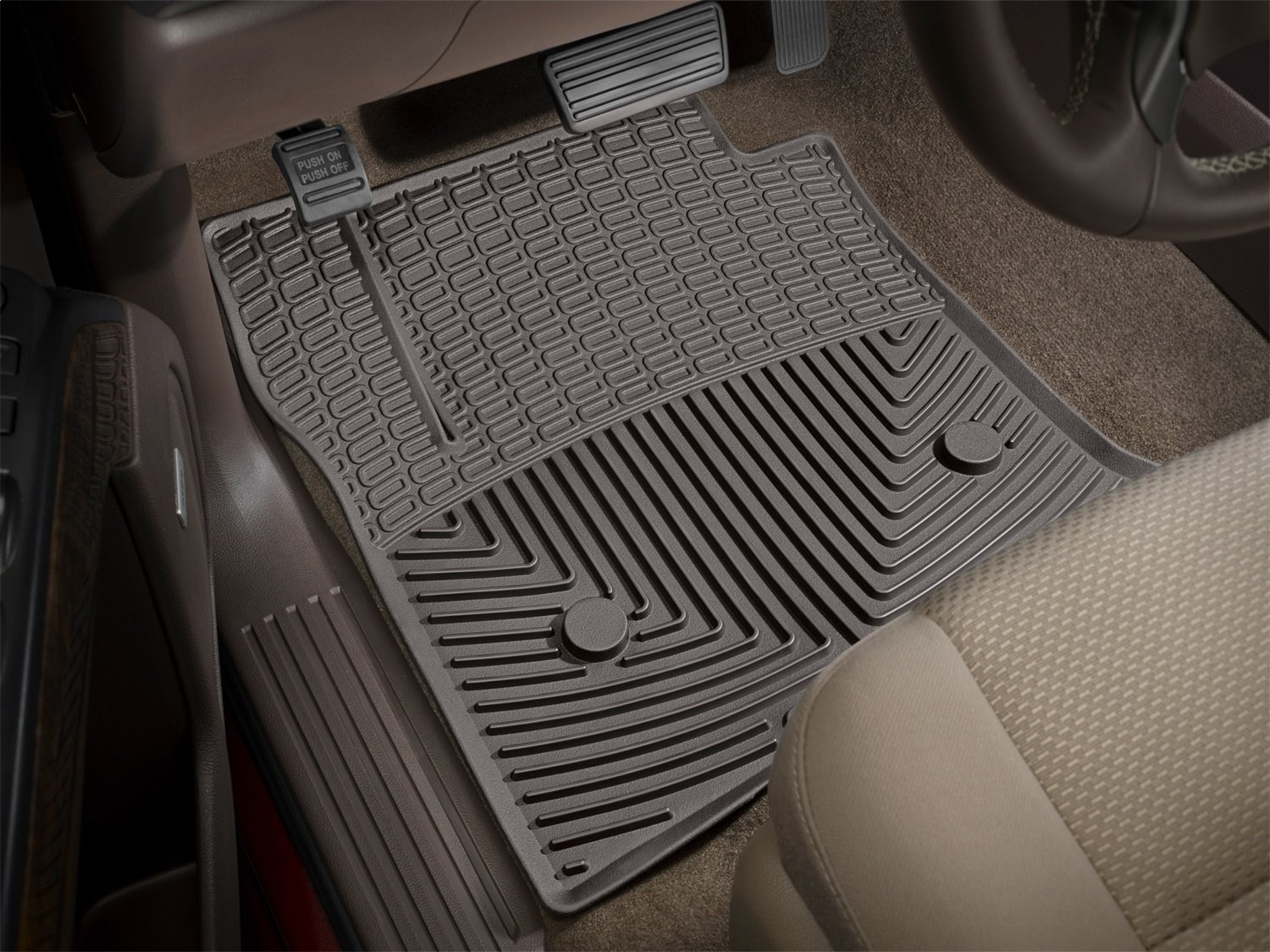 All-Weather Floor Mats for 2017-Up Ford F-250/F-350/F-450/F-550