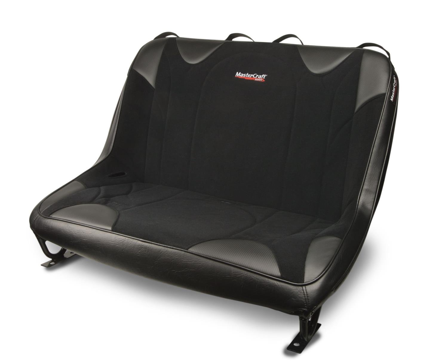 310204 40 in. Rubicon Rear Bench w/o Headrest, 1997-2002 Jeep TJ, Black w/Black Center & Black Side Panels