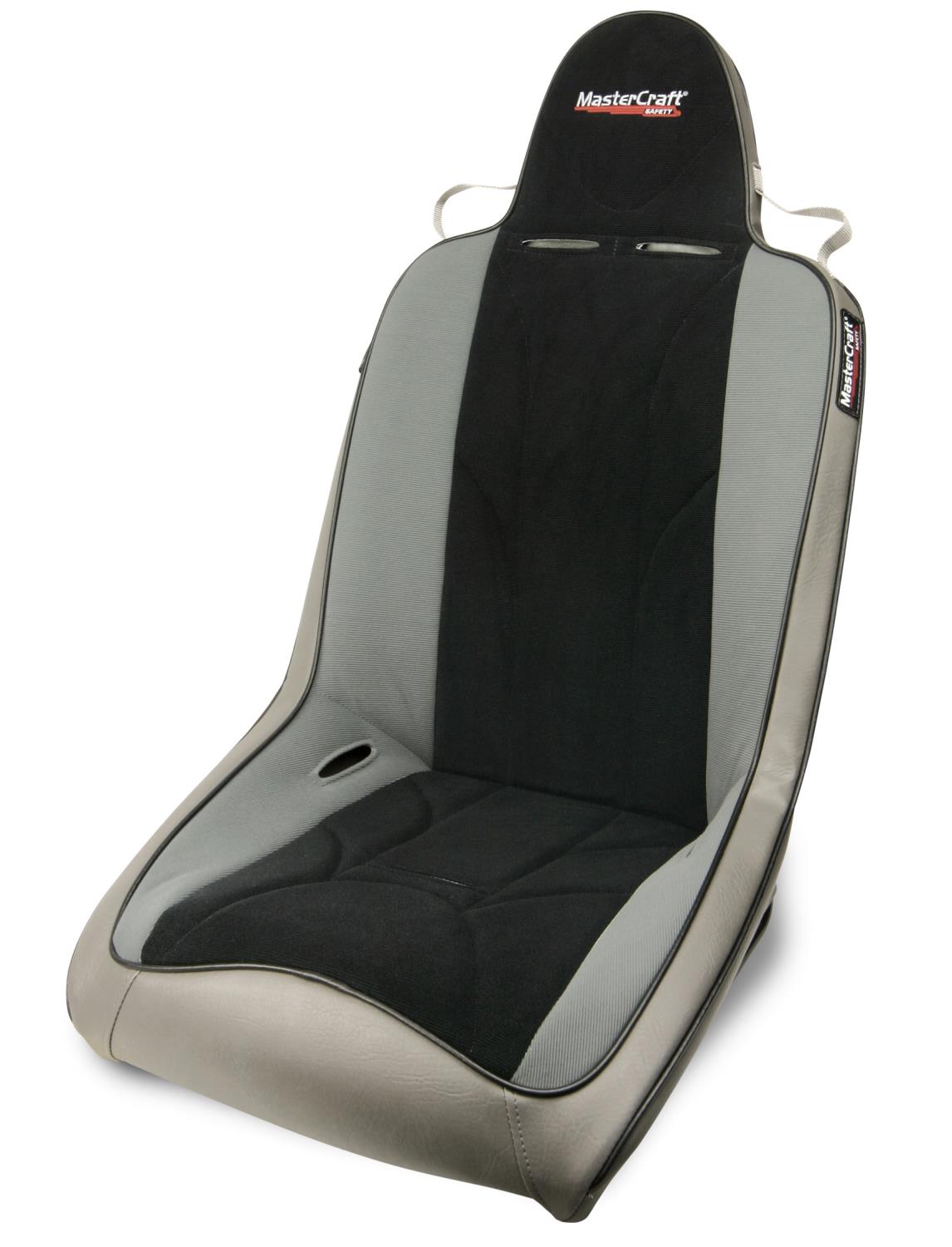 524117 Rubicon w/Fixed Headrest, Smoke w/Black Center & Gray Side Panels w/BRS Stitch Pattern