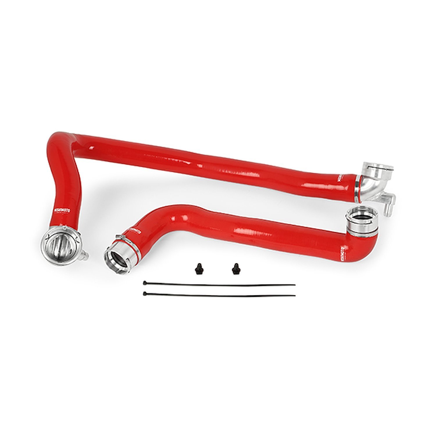 Silicone Radiator Hose Kit for 2011-2016 Ford 6.7L Powerstroke [Red]