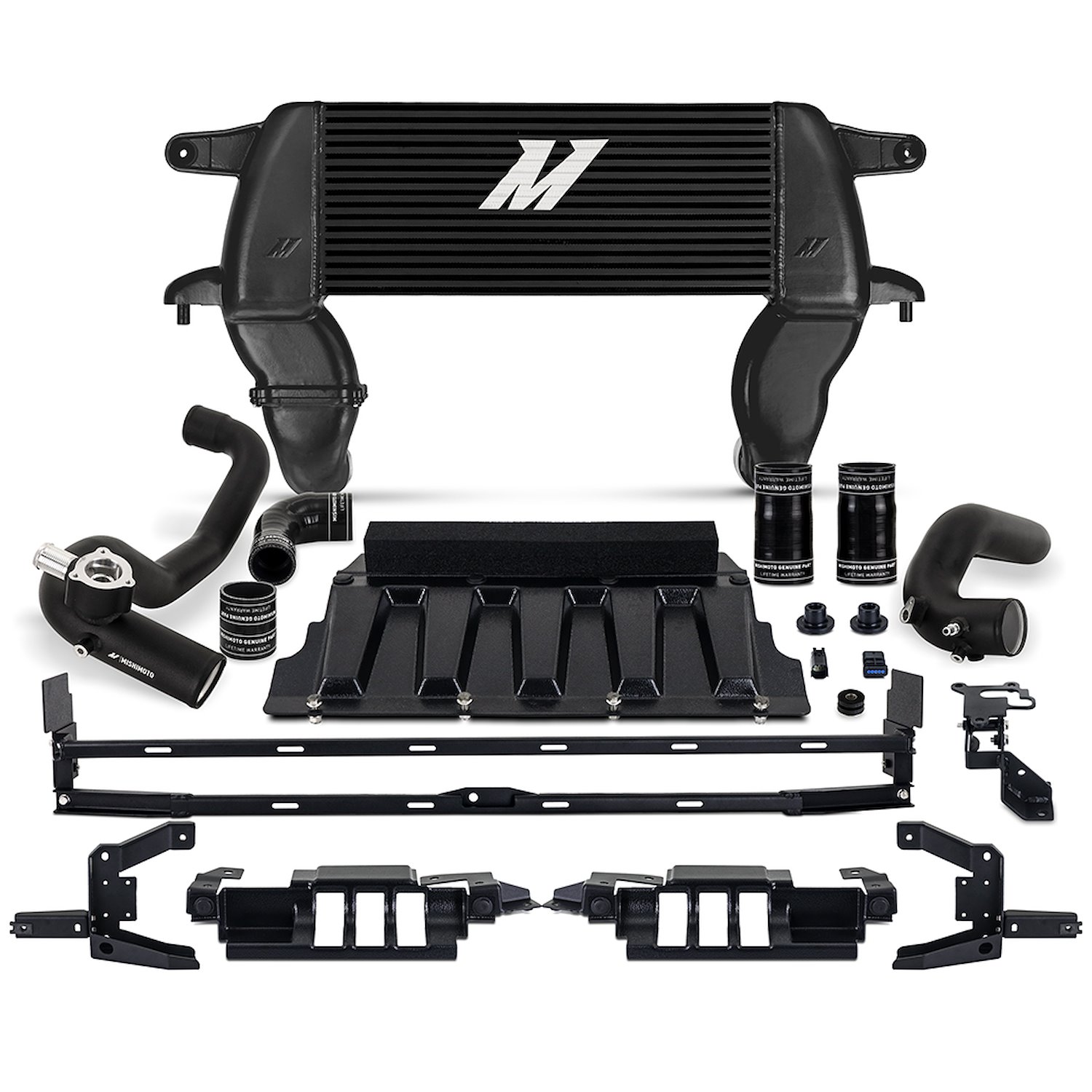 MMINT-BR23-21HKBKBK High-mount Intercooler Kit, fits 2021+ Ford Bronco 2.3L