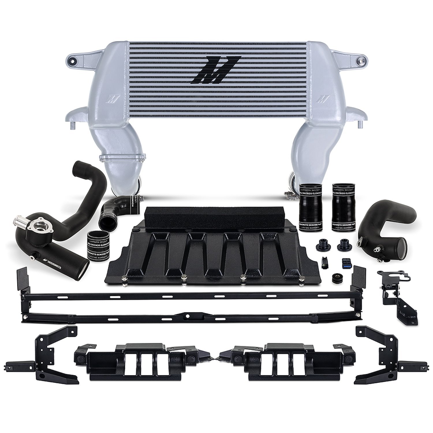 MMINT-BR23-21HKSLBK High-mount Intercooler Kit, fits 2021+ Ford Bronco 2.3L
